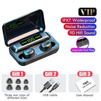Bluetooth V5.0 Earphones Wireless Headphones With Microphone Sports Waterproof Headsets 2200mAh Charging Box For Android - SJB-DIAMOND ELITES