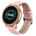 Luxury Ladies Smart Watch For Women With  Blood Pressure Heart Rate Monitor Fitness tracker And Sport Smart Band Alarm Clock Reminder Smartwatch - SJB-DIAMOND ELITES