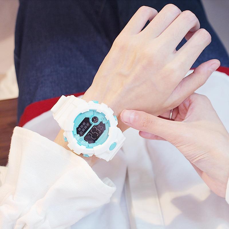 Electroic Shock Digital Watch Unisex Sports Waterproof  Watch With LED Colorful Mode Wristwatch For  Men and woman - SJB-DIAMOND ELITES