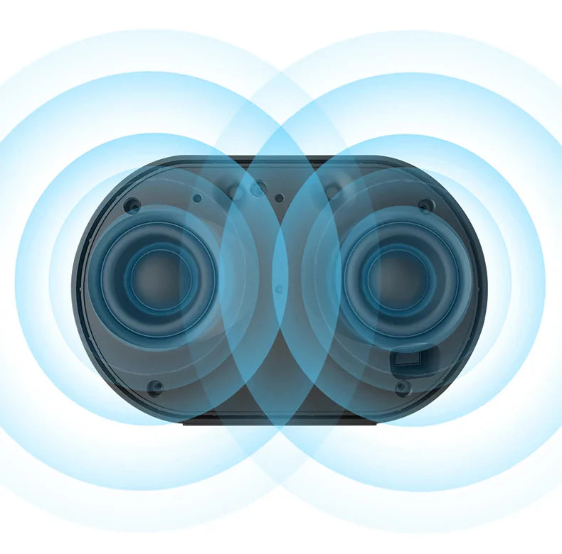 Portable Speaker Smart Bluetooth Wireless 10W Mini Speaker Compact Powerful 2200mAh Support Alexa Spotify Tunein Streaming Music Lootquake LLC