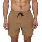 Men's Stretch Swim Trunks Quick Dry Beach Shorts With Zipper Pockets and Mesh Lining  Men's Swim Trunks Quick Dry Beach Shorts with Pockets Swimsuits for Men Stevvex