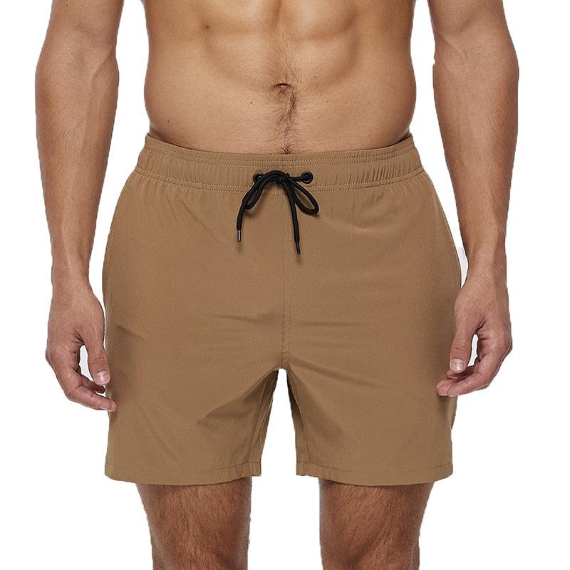 Men's Stretch Swim Trunks Quick Dry Beach Shorts With Zipper Pockets and Mesh Lining  Men's Swim Trunks Quick Dry Beach Shorts with Pockets Swimsuits for Men Stevvex