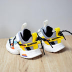New Kids Shoes Toddler Girls Boy Sneakers Lace Up Design Mesh Breathable Children Tennis Fashion Little Baby Shoes
