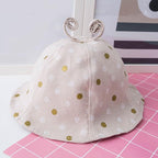 Baby Sun Hat Heart Print Baby Boy/Girl Hat Outdoor Kids Bucket Hat Children Hat Baby Beach Caps Beanie For Girls