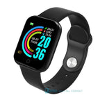 Luxury NEW Fashion Style Stainless Steel Smart Watch For Women and Men Electronics Sport Wrist Watch For Android IOS Square Smartwatch Smart - SJB-DIAMOND ELITES
