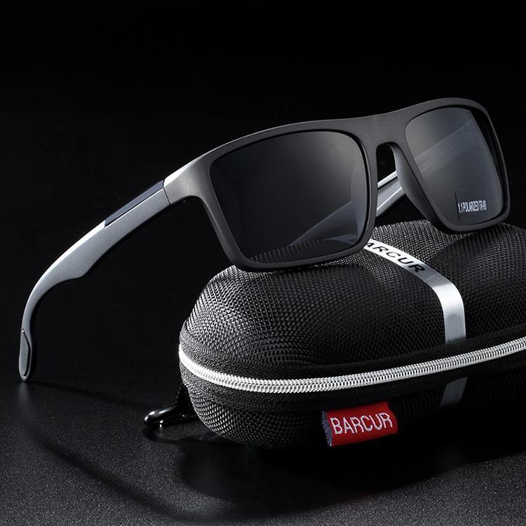 Modern Sport High Quality Polarized Sunglasses Men Ultralight Vintage Sunglasses for Women Square Eyewear oculos lunette de soleil femme - SJB-DIAMOND ELITES