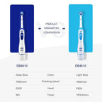 Sonic Electric Toothbrush Rotating Electronic  Oral Hygiene Dental Teeth Brush Head Remove Plaque Teethbrush For Woman and Men