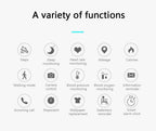 Elegant Unisex Smart Watch In Sport Style With Heart Rate Monitor and Waterproof Protection For Fitness Bracelet Men Women Smartwatch For Android adn IOS sistems