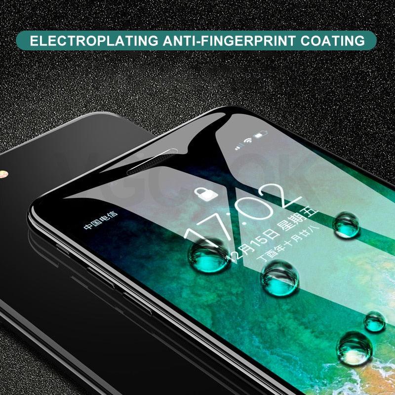 100D Curved Edge Full Cover Tempered Glass On The For iPhone 7 8 Plus Screen Protective Glass For iPhone 7 8 6 6S Plus Film Shock Absorbent Heavy Duty Protective Screen Glass Stevvex