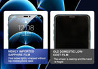 4K HD Full Cover Protective Glass on For iphone 11 12 13 14 PRO MAX Screen Protector Tempered Glass On iphone 14 Plus X XR Glass Tempered Glass Film with HD Clarity Touch Accurate Impact Absorb Screen Protector