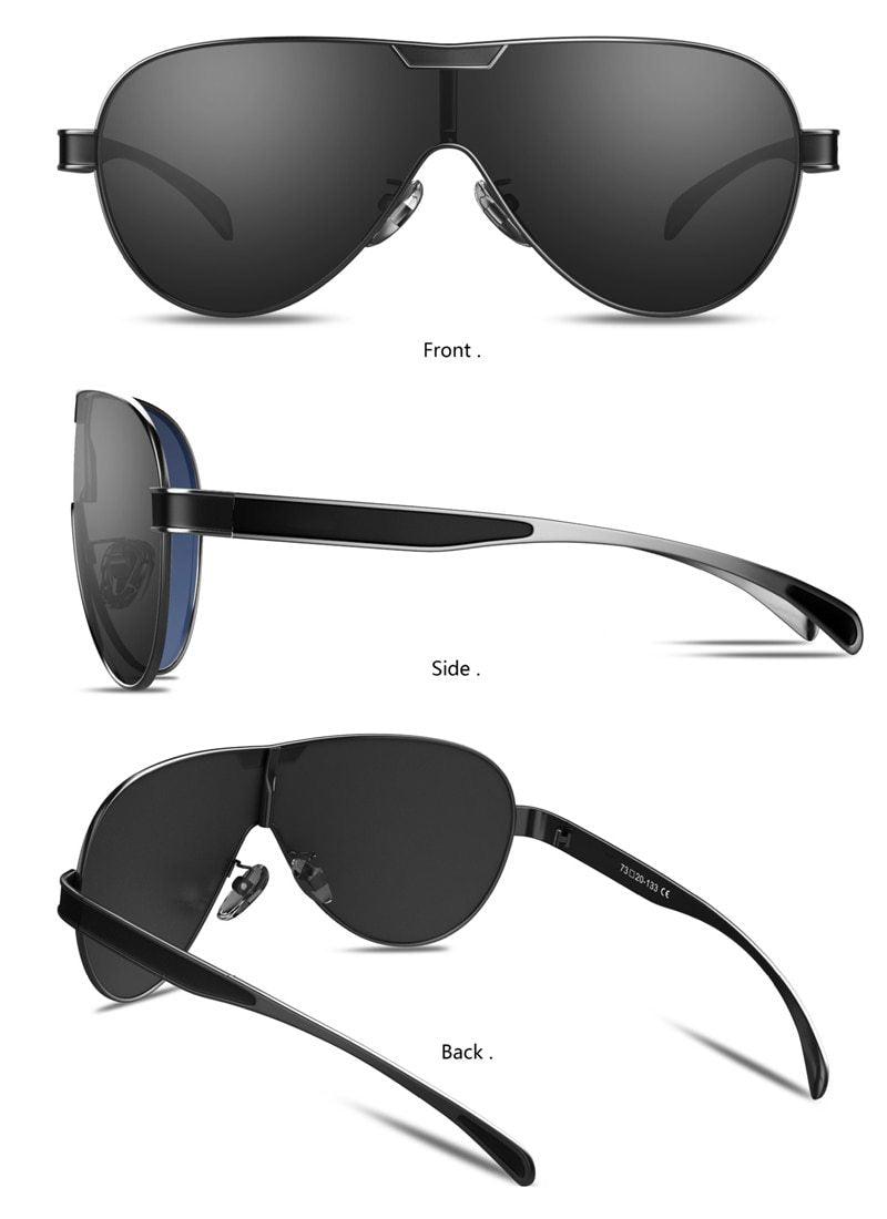 Luxury Modern Elegant Polarized Business Driving Sunglasses For Men and Woman Sports Eyewear With UV400 Protection - SJB-DIAMOND ELITES