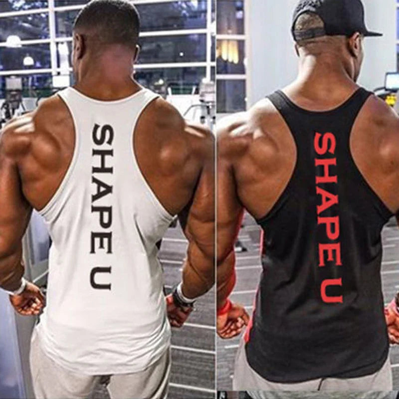 Men's Gym Stringer Tank Top