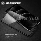 3PCS Tempered Glass OG Screen Protector for iPhone 14 13 12 11 Pro XS Max X XR Full Glue Cover Big Curved 7 8 Full Coverage Screen Protector iPhone Glass Screen Protector Stevvex