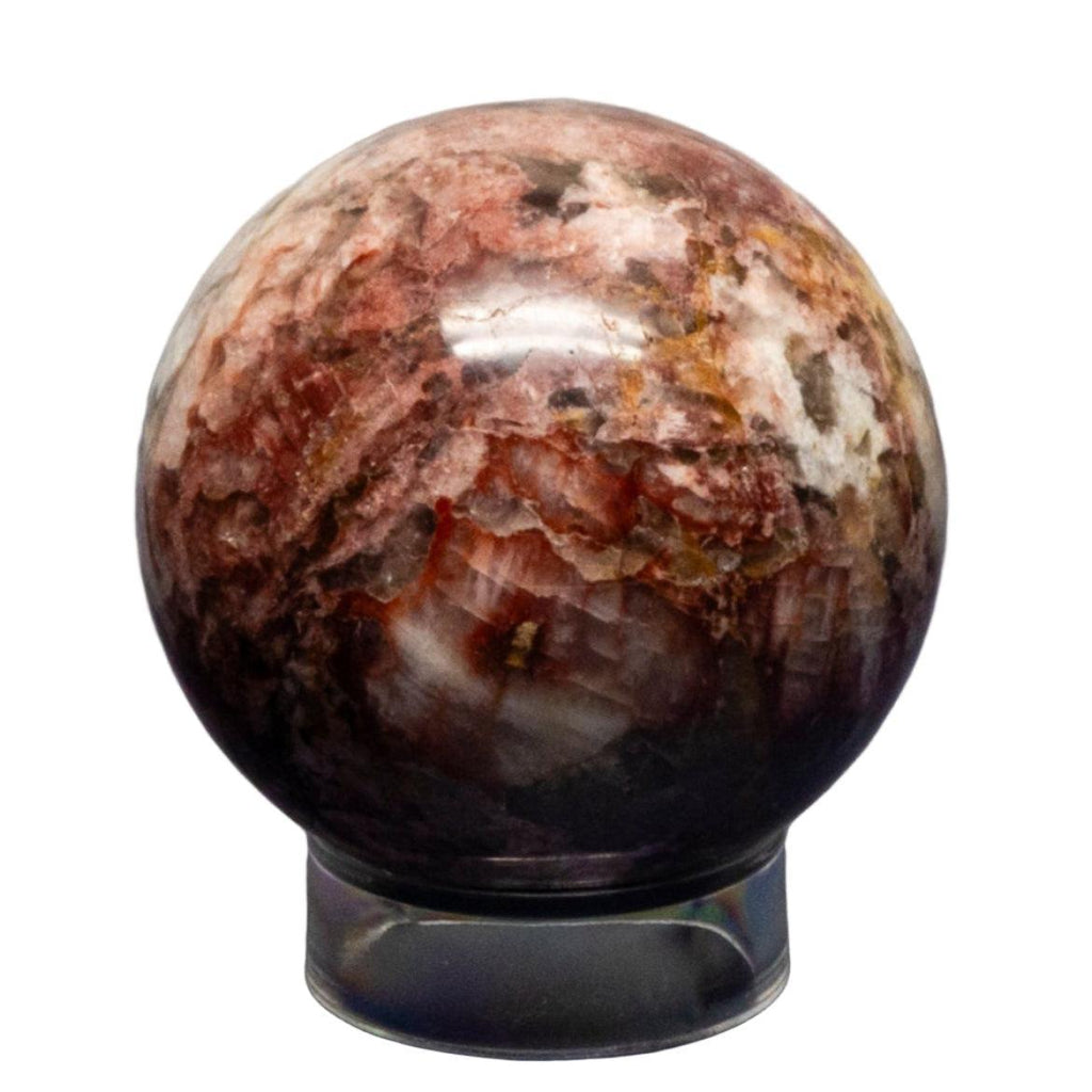 Hematoid "Fire" Quartz Spheres 52-54mm - SJB-DIAMOND ELITES