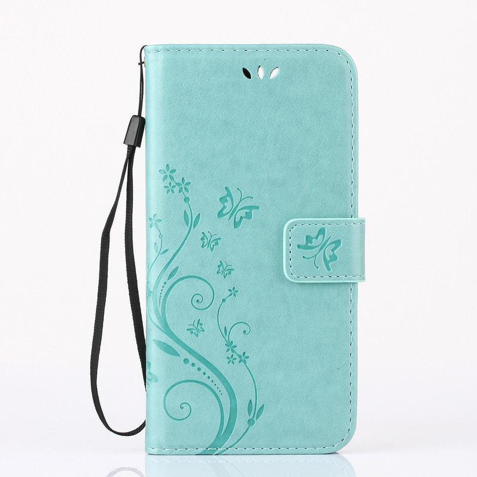 Girls Flip Wallet Case For iPhone 13 12 Mini Stand Leather Back Cover Cute Wallet Design PU Leather Phone Case For iPhone Stevvex