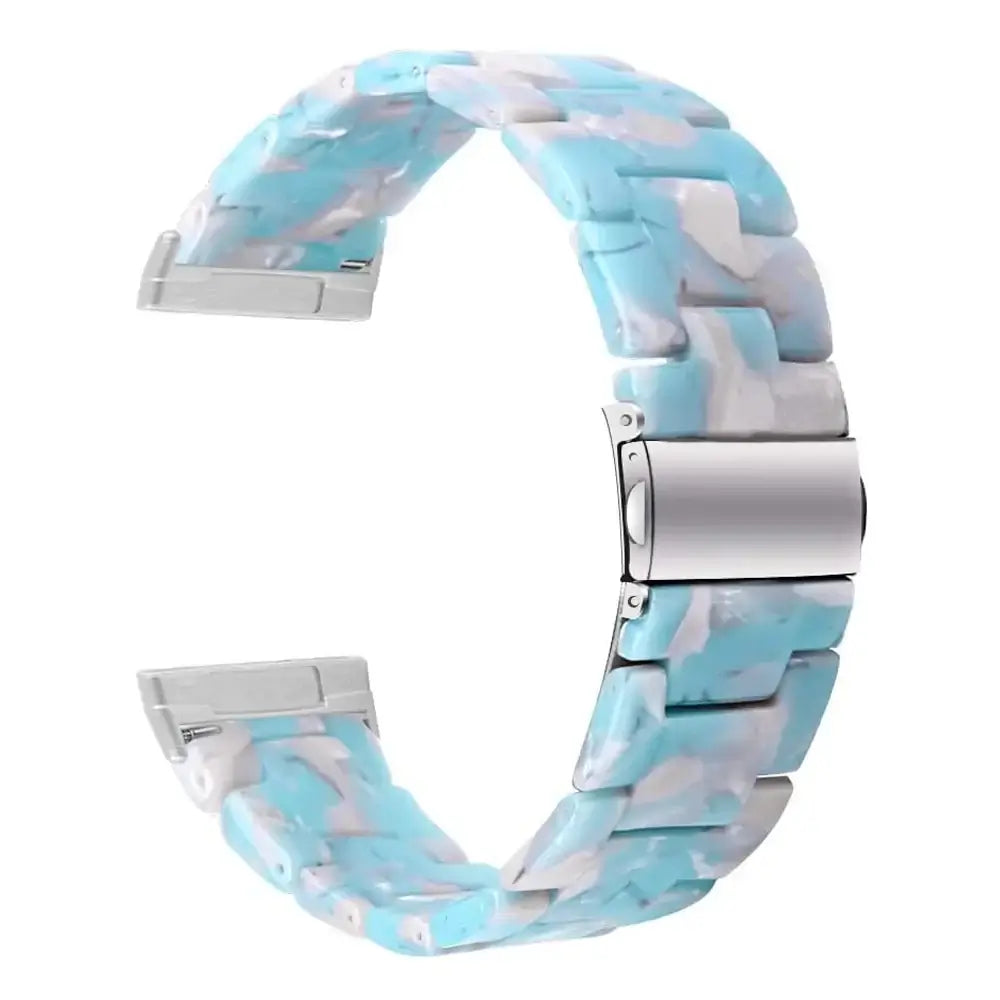 Fitbit Versa & Sense Resin Band - Stylish Straps for Sense - SJB-DIAMOND ELITES