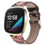 Fitbit Versa & Sense Leather Band - Durable Stylish Design - SJB-DIAMOND ELITES