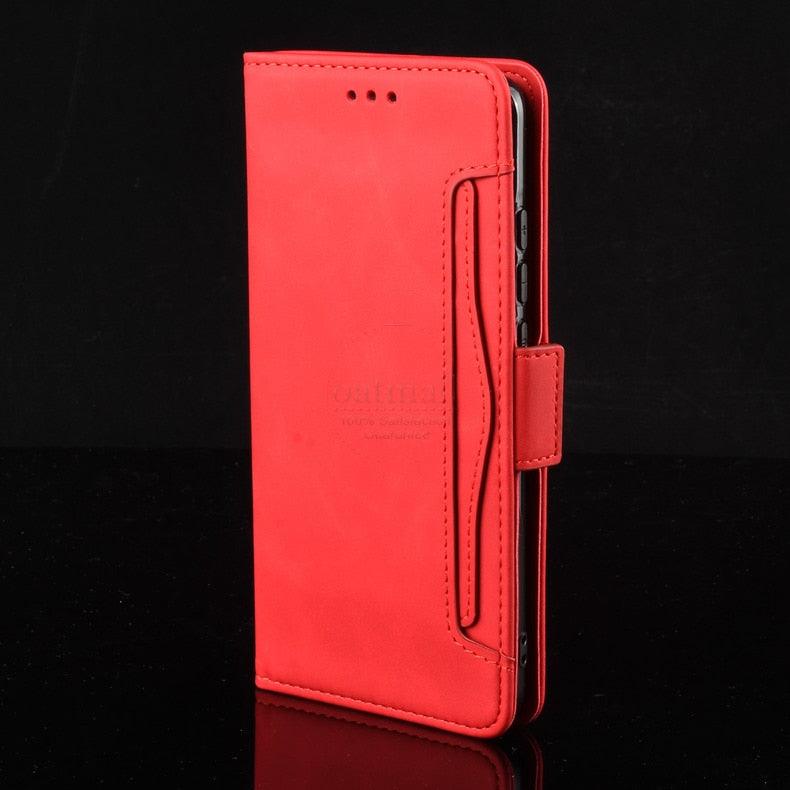 Wallet Cases For iPhone XR Case Magnetic Closure Flip Cover For iPhone X XS Max Leather Card Photo Holder Phone Bags PU Leather Flip Case Cover Stand Pocket for iPhone Stevvex