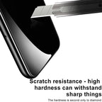 Back 9H Tempered Glass For iPhone 14 Plus 13 12 mini 11 Pro X XR XS Max Rear Screen Protector Protective Film Gold Black White Anti Scratch Edge to Edge Coverage Back Glass for iPhone Stevvex