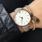 New STEVVEX Fashion Simple Women Watches Woman Ladies Casual Leather Quartz Watch For Women and Girls