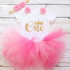 Modern Unicorn Baby Kids 1st year Girls Dress For Birthday Party Outfits Infant Princess Girls Clothes 12 Months Kids