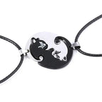 Pair Of Lovers Fashion Puzzle Anatomical Heart Necklaces Pendants Stainless Steel Chain Couple Collares Women Valentine Day Gift