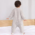 Baby Sleeping Bag Cute Flowers Print Toddler Sleepwear Walk Play Pajamas 2.5Tog Thick Winter Keep Warm Sleepsack 1-4 Years