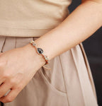 Handmade Luxury Wax  Elegant Bracelet With Stone In Modern Colorful Design For Woman and Ladies - SJB-DIAMOND ELITES