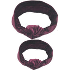 Modern  Mother & Baby Headbands Kids Girl Bow With Rabbit ear Print Floral Hair Bands Parent-Child Hair Accessories