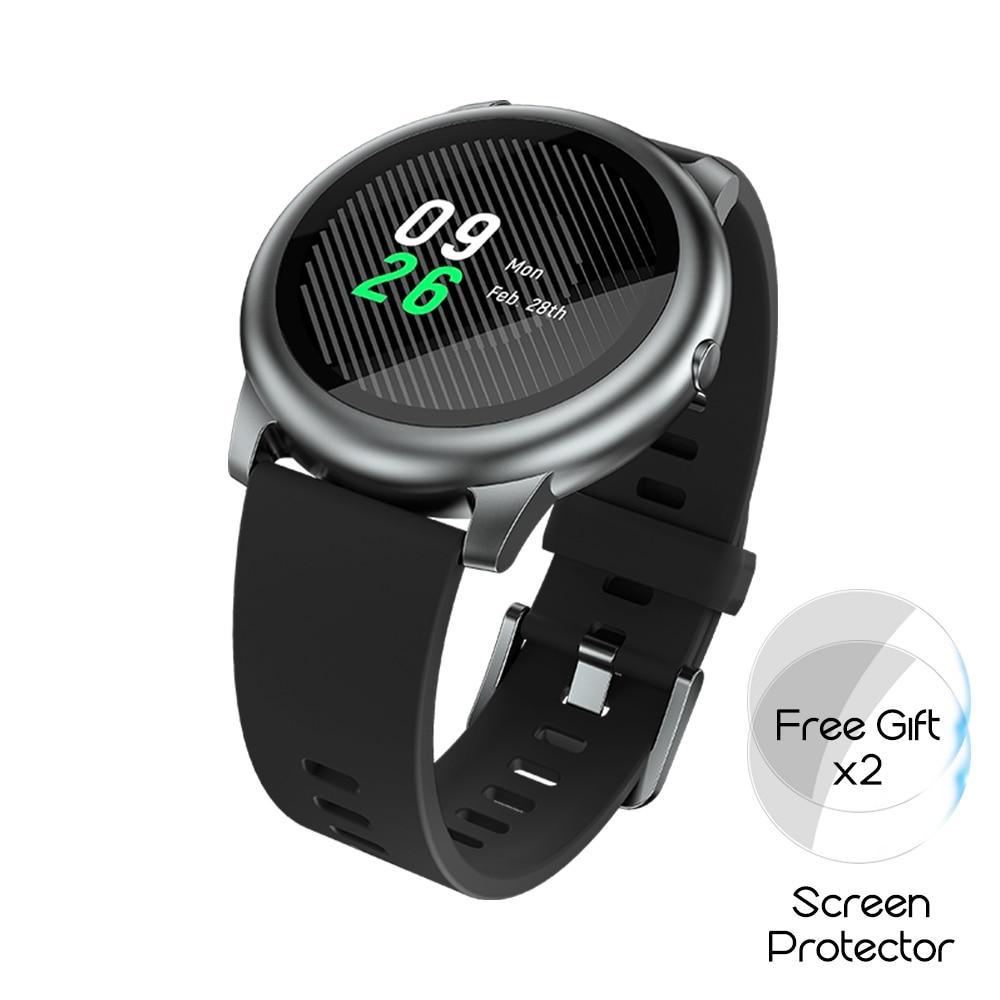 STEVVEX Solar Smart Watch  Sport Metal Heart Rate Sleep Monitor IP 68 Waterproof iOS Android Global Version - SJB-DIAMOND ELITES
