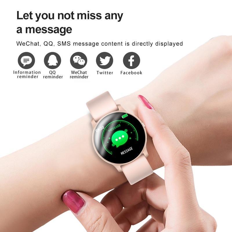 New Waterproof Smart Watch For Women With Heart Rate Monitoring Health Smart Watch Options and Pedometer Fitness Tracker Smart Bracelet For Sport and Fitness - SJB-DIAMOND ELITES