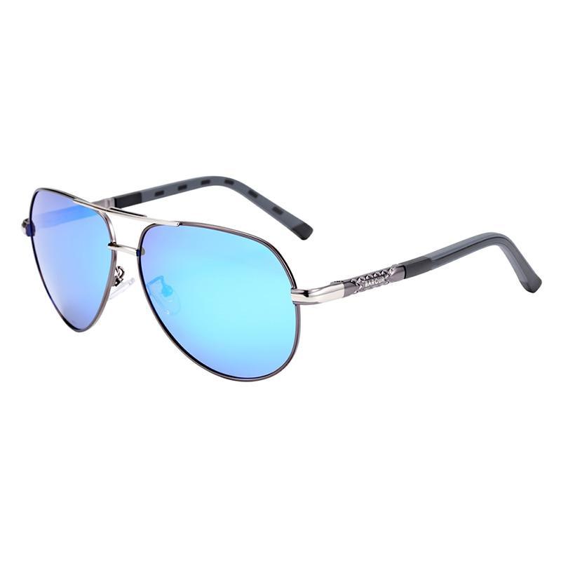 Retro Vintage Elegant Luxury Business High Quality Men  Polarized Aviation Pilot Retro Classic Sunglasses With UV400 Protection - SJB-DIAMOND ELITES