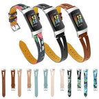 Fitbit Charge 5 6 Leather Band - Stylish Durable Accessory - SJB-DIAMOND ELITES