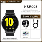 NEW Luxury Elegant Woman Bluetooth Android/ios Waterproof GPS Smart Watch With Touch Screen Sport Health Multifunctional Smart Watch - SJB-DIAMOND ELITES