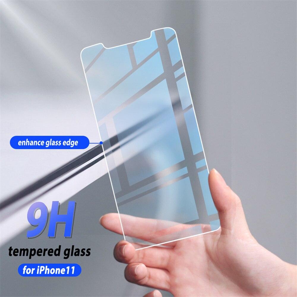 4Pcs Protective Glass for IPhone 13 11 12 Pro Max Screen Protector for IPhone XR XS Max 6 7 8 Plus Full Cover Tempered Glass Unbreakable Screen Protector With Edge to Edge Coverage iPhone Glass Stevvex
