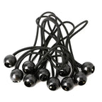 50PCS Tent High Elastic Ball Bands Plastic Ball Head Bungee Cords Trampoline Baggage Belts Tent Tie Outdoor Camping Supplies