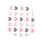 New Baby 100% Cotton Three Layers Waterproof Lightweight Natural Burp Curved Bibs For Baby Accessories