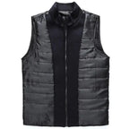 Woolen Coat Men Winter Windbreaker Long Thick Wool Jackets abrigo hombre Man Stand Collar Single Breasted With Vest Woolen Coats