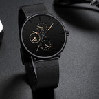 Relogio Masculino Unisex  Woman and Men Quartz Watch In Casual Slim Mesh Style Designer Sport Watch - SJB-DIAMOND ELITES