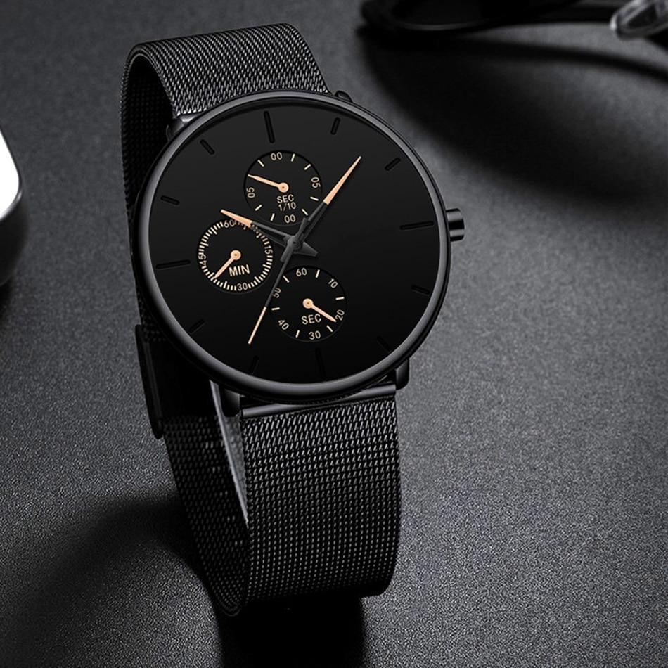 Relogio Masculino Unisex  Woman and Men Quartz Watch In Casual Slim Mesh Style Designer Sport Watch - SJB-DIAMOND ELITES