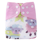 1Pcs Reusable Cloth Diaper Adjustable Baby Nappies Washable Nappy Durable Baby Diaper