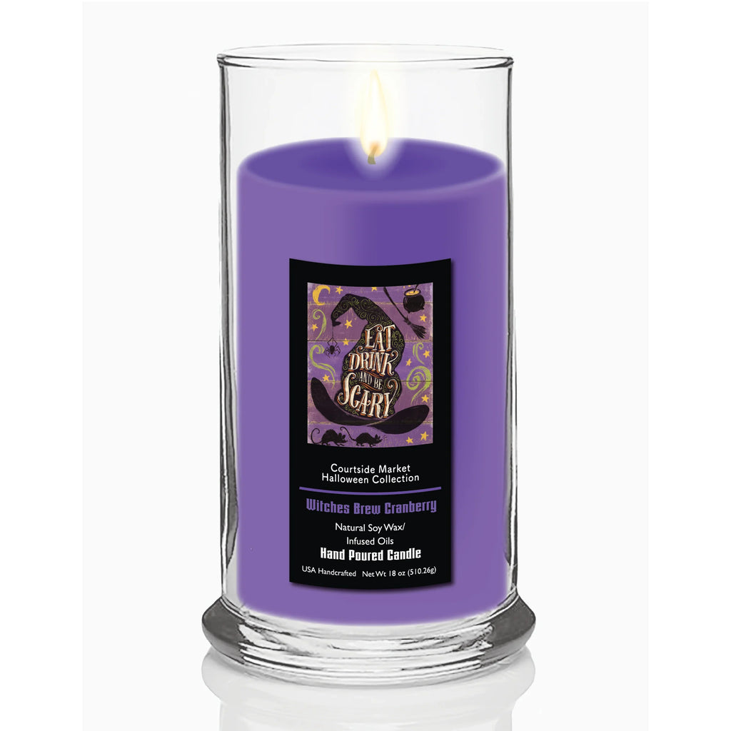 TD Courtside Market Custom Scented Candle Fright Night II Status Glass for Spa or Valentine's Day Handmade Wax Product Lootquake LLC