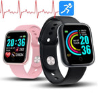 Elegant Popular Smart Watch For Women and Men D20 Pro Men Smartwatch for IOS and Android Sistems With Heart Rate Monitor Blood Pressure Sports Tracker Wristband - SJB-DIAMOND ELITES