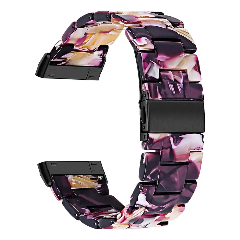 Fitbit Versa & Sense Resin Band - Stylish Straps for Sense - SJB-DIAMOND ELITES