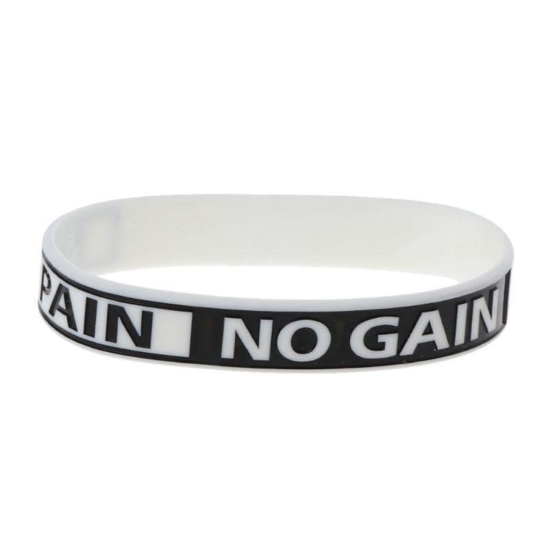 Silicone Rubber Band Elastic Inspirational Motivation Bracelets Never Give Up Perfect Gift For Men And Women Cool Fashion Style - SJB-DIAMOND ELITES