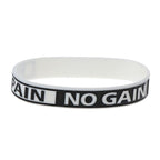 Silicone Rubber Band Elastic Inspirational Motivation Bracelets Never Give Up Perfect Gift For Men And Women Cool Fashion Style - SJB-DIAMOND ELITES