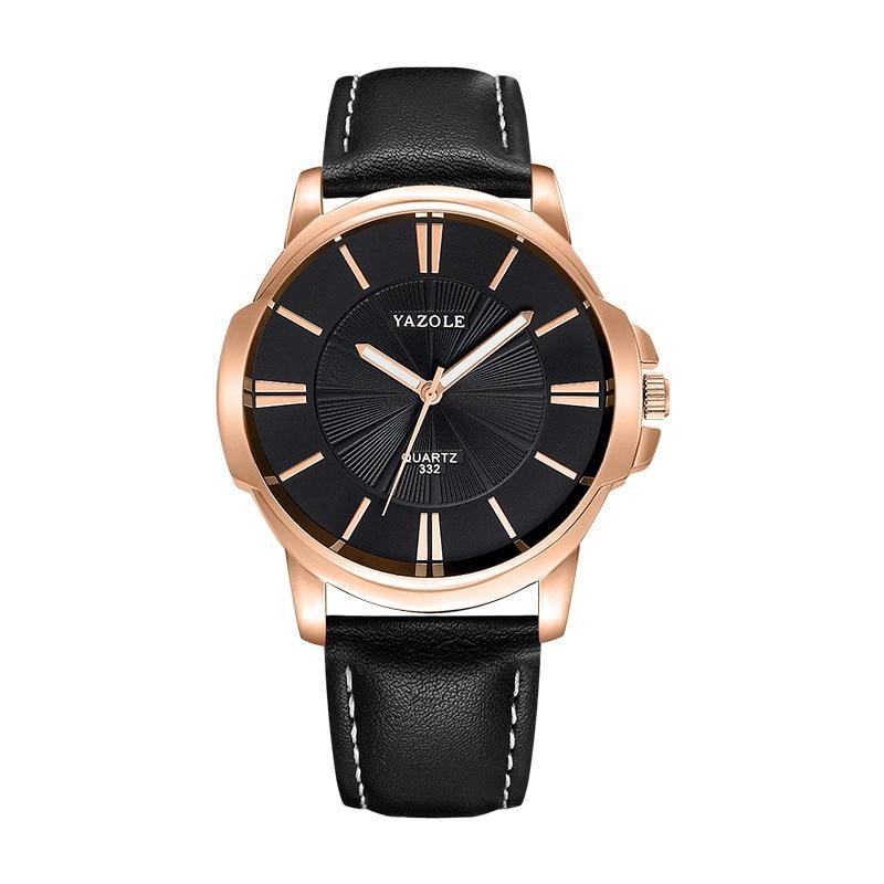 New Classic Men Watch Waterproof  Leather Belt  Luxury Business Style Excellent Design Perfect Gift - SJB-DIAMOND ELITES