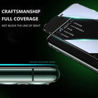 3Pcs Dust Net Protective Glass For iPhone 13 12 11 Pro XS Max XR 12 Mini Full Cover Protector Tempered Glass on iphone 13 14 Pro  Soft Flexible Ceramic Film Screen Protector Compatible with iPhone Stevvex