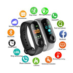 Bluetooth Sport Smart Watch For Men and Women Smartwatch For Android and IOS Sistems With Fitness Tracker Electronics Smart Clock Band Smartwach - SJB-DIAMOND ELITES