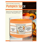 TD Courtside Market's Harvest Delight VI Scented Candle White Soy Wax with Glass Jar for Home or Office Decor Lootquake LLC